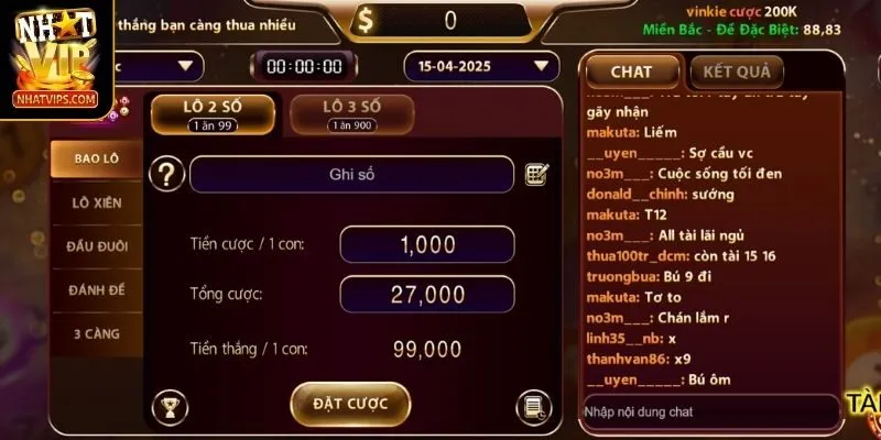 Sản phẩm lô đề hấp dẫn nhất tại nền tảng